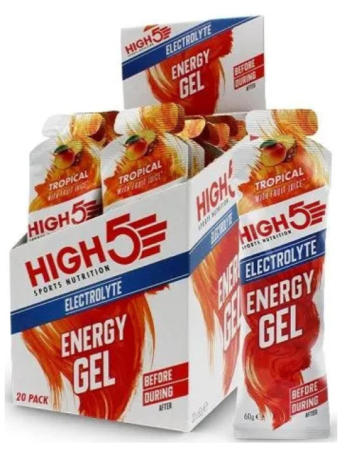 High 5 Energy Gel Electrolyte Tropical