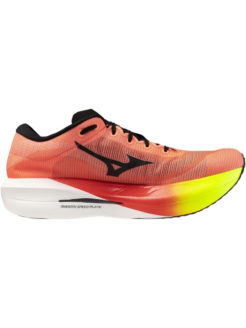 Mizuno Hyperwarp Pure Lava Orange/Black/Lightning Yellow