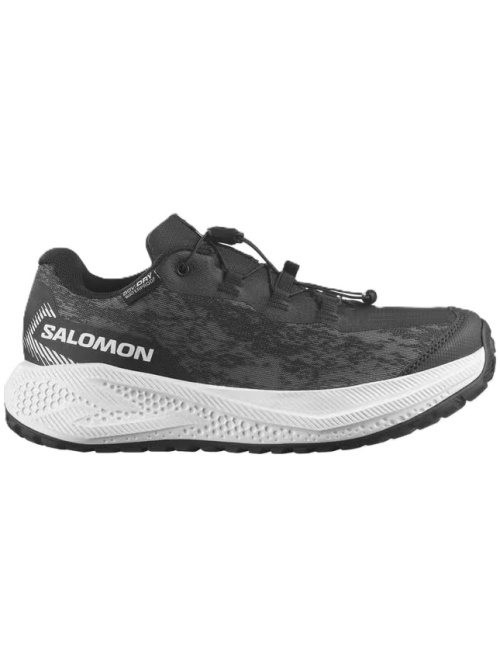 Salomon Aero Grvl Waterproof Junior Black/White