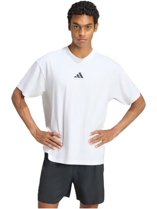 Adidas Running Category Graphic T-Shirt White