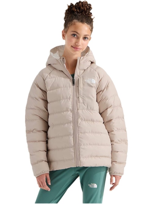 The North Face Reversible Perrito Hooded Jacket Kids Timeless Taupe
