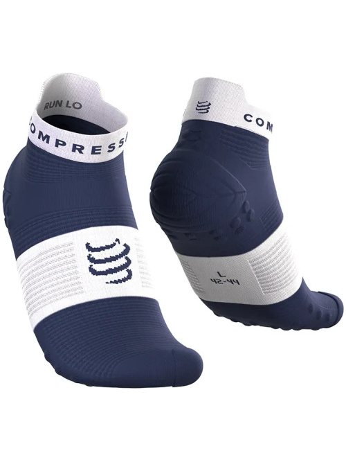 Compressport Pro Racing Socks V4.0 Run Low Peacot/White