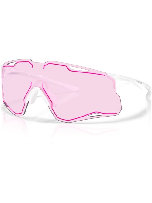 Oakley Cybr Lightning White Frame/Prizm Low Light Lenses