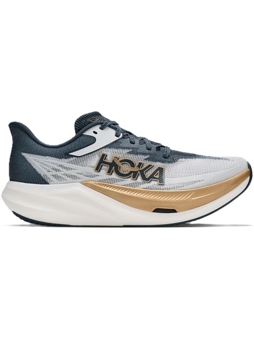 Hoka One One Rocket X 3 Frost/Faded Navy