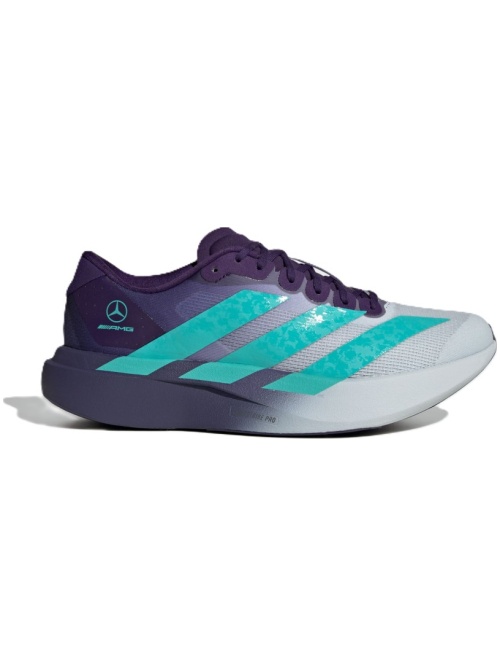 Adidas Adizero Evo SL Mercedes AMG Petrona F1 Blue Tint/Semi Mint Rush/Dark Purple