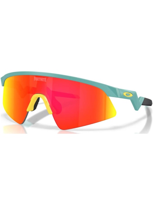Oakley X Fortnite Resistor Sweep Youth Matte Pacific Frame/Prizm Ruby Lenses